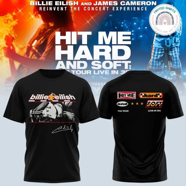 Billie Eilish Hit Me Hard and Soft: The Tour Edition T-Shirt