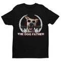 Funny Dog Lover T Shirt THE DOGFATHER Parody Godfather Movie Gift For Owner Dad