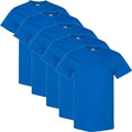 Gildan (5-pack) Royal Blue Solid Ultra Cotton Short Sleeve Blank Tee T-Shirt