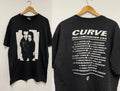 Curve Band Rollercoaster 1992 Tour Shoegaze Graphic Tee T Shirt Full Size S-5XL