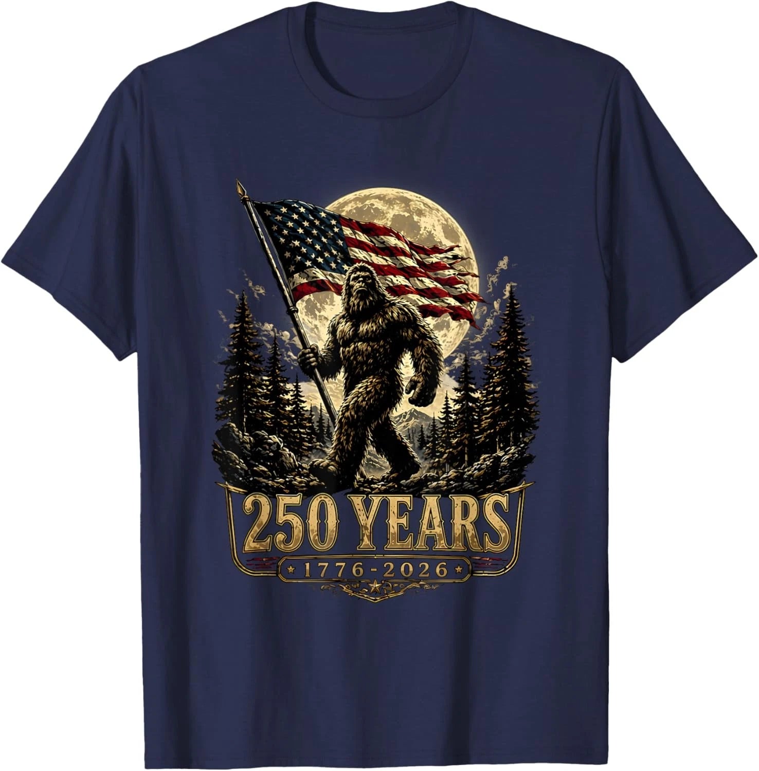 250th Anniversary USA Patriotic 250 Years American 4th July Unisex T-Shirt
