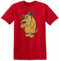Muttley Dog T-Shirt Vintage Retro TV Series Mens Funny Cartoons T Shirt Soft Top