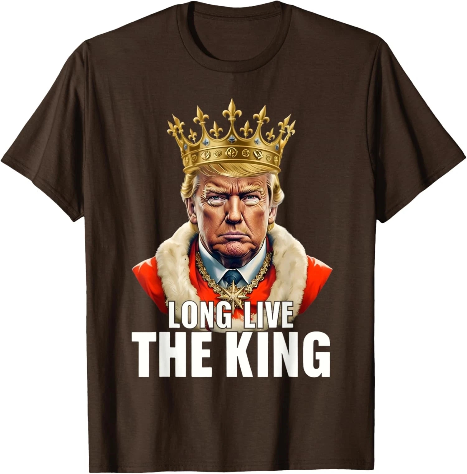 Vintage Trump-inspired Long Live The King Patriotic Unisex T-Shirt