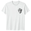 Anatomical Human Heart Engraving Anatomy Science Mens T-Shirt Womens Tee