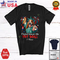 Custom Name Just Here For Hot Dogs; Proud Basset Hound Liberty Patriotic T-Shirt