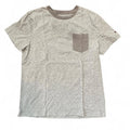Gray Minimalist Tommy Hilfiger Natural Fibers cotton tee