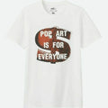 ANDY WARHOL x UNIQLO 'Dollar Sign / Pop Art is for Everyone' T-Shirt M Wht *NWT*