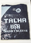 TALHA cotton fine quality Crew or V-Neck Short Sleeve T-Shorts