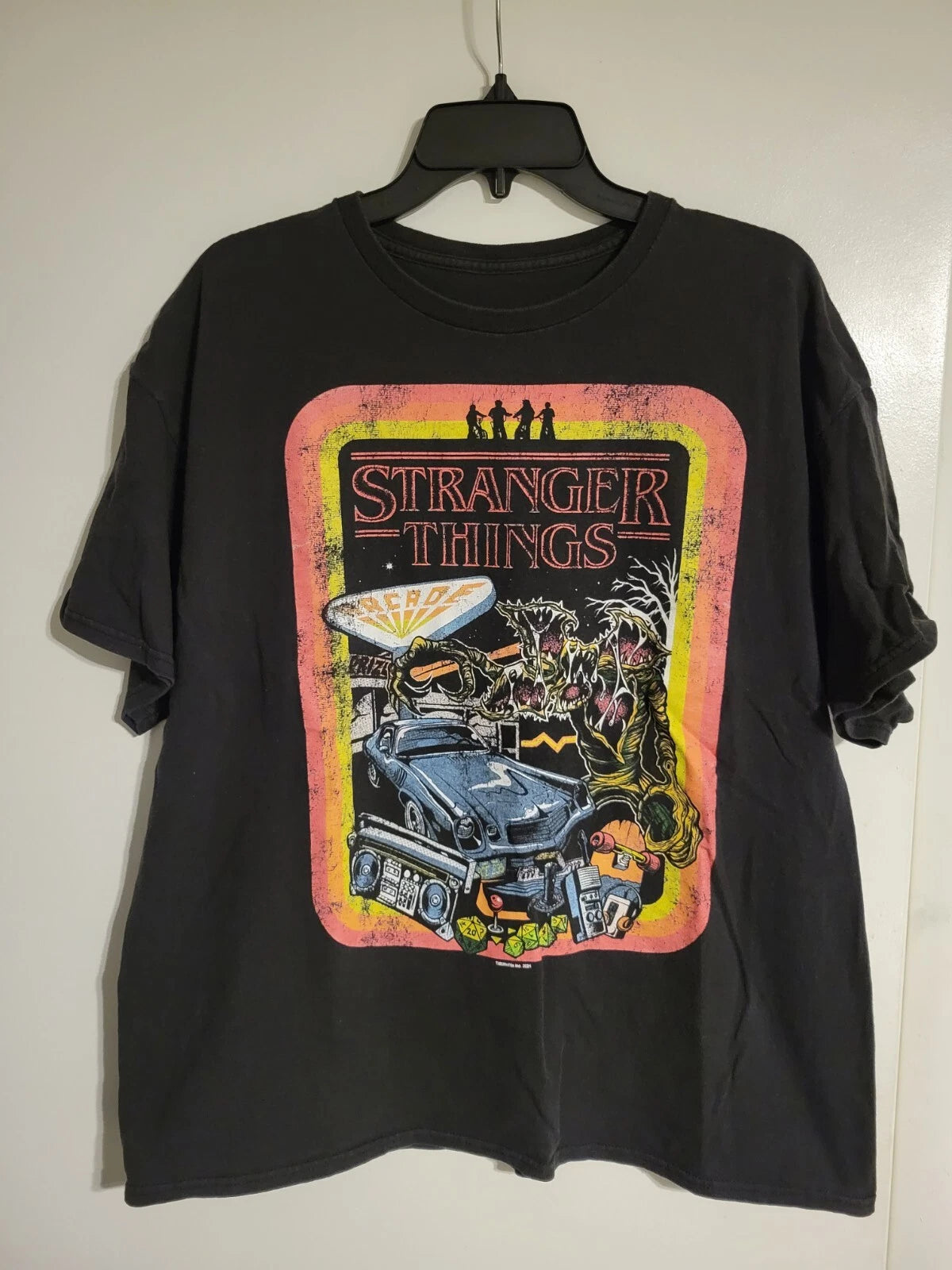 Men's Stranger Things Netflix Graphic Tee T Shirt  Custom Size