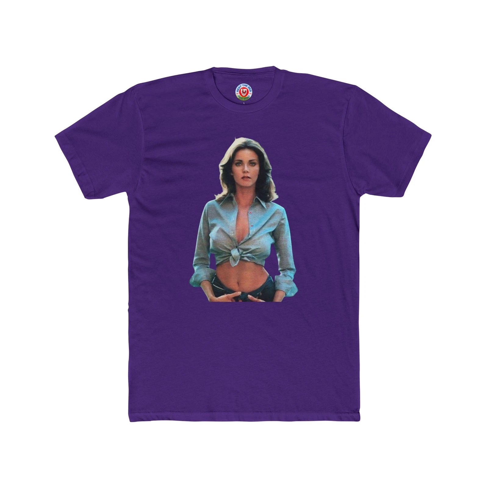 Lynda Carter Men's Cotton Crew Tee