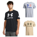 Under Armour 1382970 Men's UA Freedom Logo T-Shirt Short Sleeve Athletic Tee