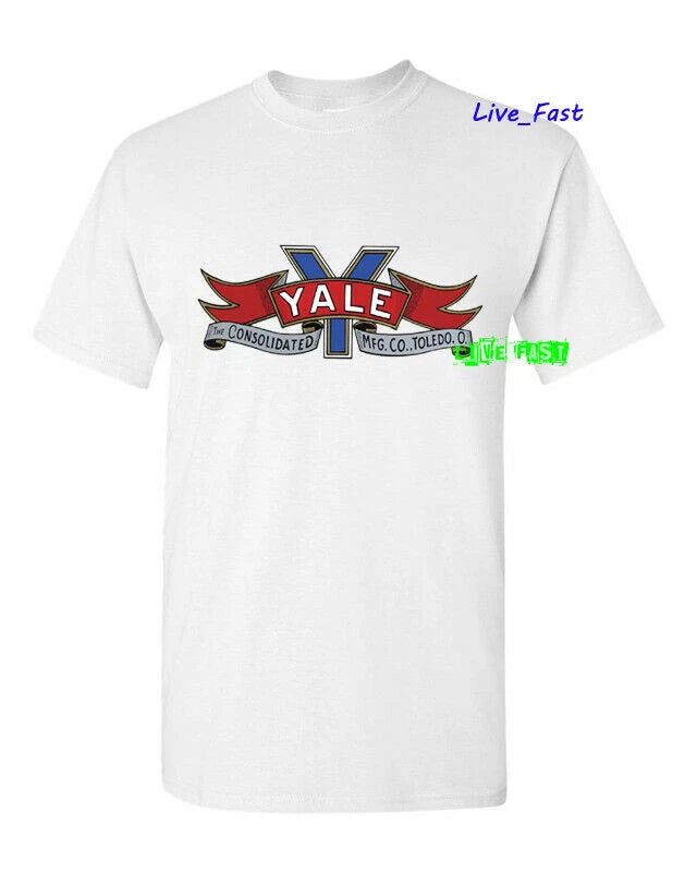 YALE MOTORCYCLE T SHIRT california motor company vintage retro motorcycles