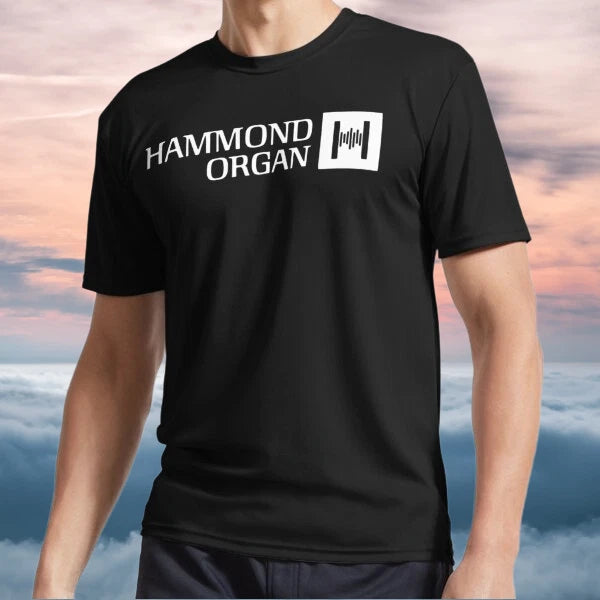 New Shirt Hammond Organ Logo Classic Logo  TEE T-Shirt Funny Size S to 5XL