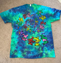 Liquid Blue Greatful Dead Spiral Bears Tie-Dye Shirt Brand New Mens Sizes