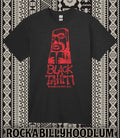 Retro Tiki T Shirt Bar Mug Restaurant Vtg Art Black Tahiti Washington DC