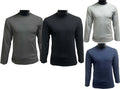Mens t shirt 1, 2 & 4 pack Multi Pack Plain Basic Casual Long Sleeve T-Shirt Top