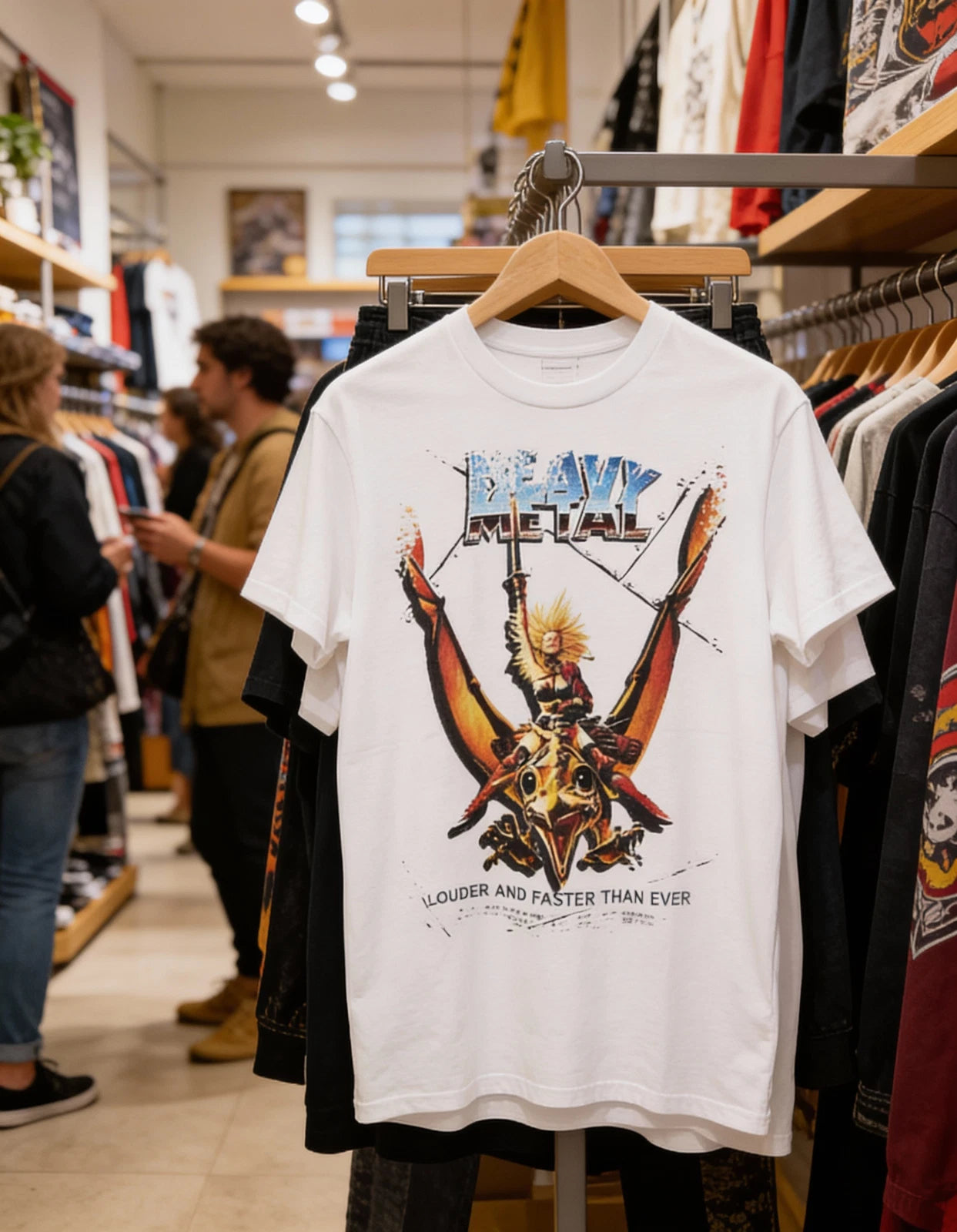Heavy Metal - Movie Poster Inspired Unisex White T-Shirt