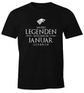 True Legends Are Born In Men's T-Shirt Fun Shirt Moonworks®