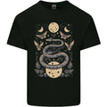 Celestial Snakes & Butterfies Pagan Earth Moon Mens Light Cotton T-Shirt