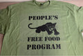 Black Panther Peoples Free Food Program T shirt tee