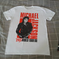 Michael Jackson Bad World Tour 1988 T-Shirt Men's Vintage Retro Collectible Tee