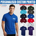 Personalised Custom Printed Uneek Active Polo Shirt Your Text Workwear Men's Top