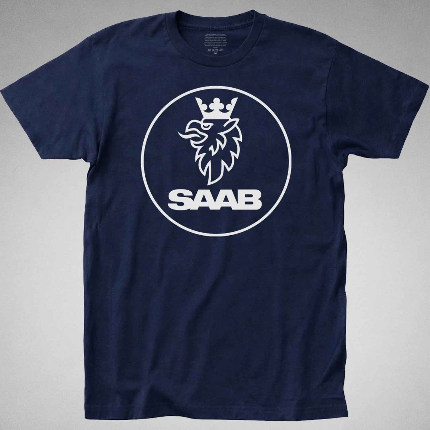 SAAB Logo T-SHIRT car automobile vintage retro turbo 9-3 9-5 Svenska Aeroplan