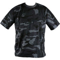 UK Mens Tactical Army Military Plain Camouflage Crew Neck T Shirt Combat