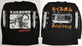 Rare Nailbomb Band Ablum point blank long sleeve All Size S to 5XL 2F2063