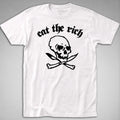 Eat the Rich T SHIRT ramones punk rock roll grunge classic 80s protest slogan