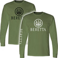 Beretta Long Sleeve T-Shirt Firearms Pistol Gun Tactical 2nd Amendment Men GBR02