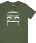 Vintage Land Rover Series I Front Silhouette Shirt : 1948 - 1958 Retro Adventure