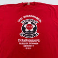 vintage 1991 INTERNATIONAL KARATE CHAMPIONSHIPS T-Shirt M/L martial arts 90s