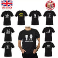 Mens Black Funny T-Shirts Sarcastic Novelty Joke T-Shirt Black Tee Shirt Top 3
