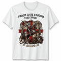St Georges Day Proud To Be English Celebration Flag Unisex Tshirt
