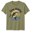 Gone Fishing Bass Fish Hobbies Mens T-Shirt Angler Fisherman Gift