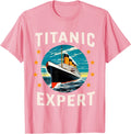 Titanic Expert Funny RMS Titanic Birthday Merch Kids Boys T-Shirt