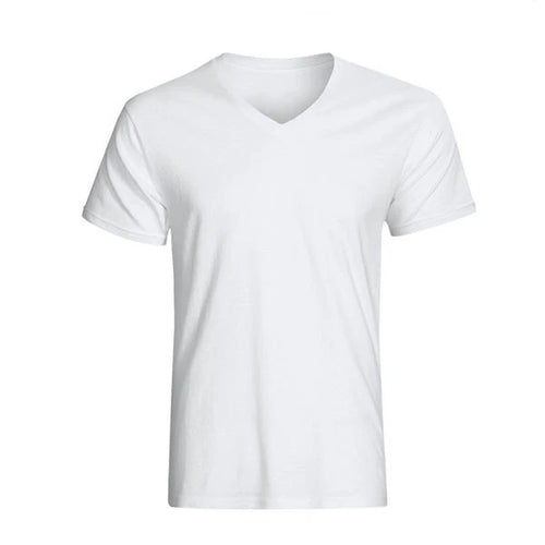 3-12-Pack V/Crew-Neck For Men's 100% Cotton Tagless T-Shirt Undershirt Tee White