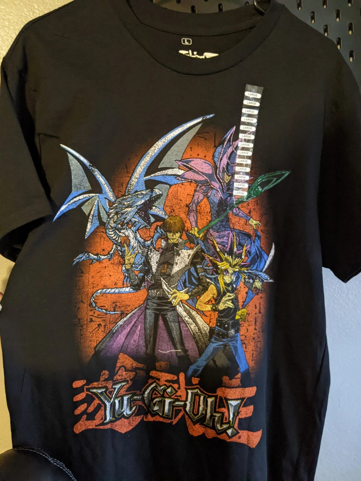 Yu-Gi-Oh! Anime T-Shirt Size Large