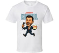 Jimmy Kimmel Retro Look Caricature T Shirt
