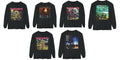 Iron Maiden (first album),killers,number of the beast long sleeve sweatshirt