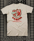 Retro Tiki Art Tee T Shirt Mug Restaurant Bar Lounge Tahiti Santa Monica CA