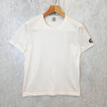 SINA Cova Short Sleeve T-shirt Plain Simple Emblem Logo White L Size