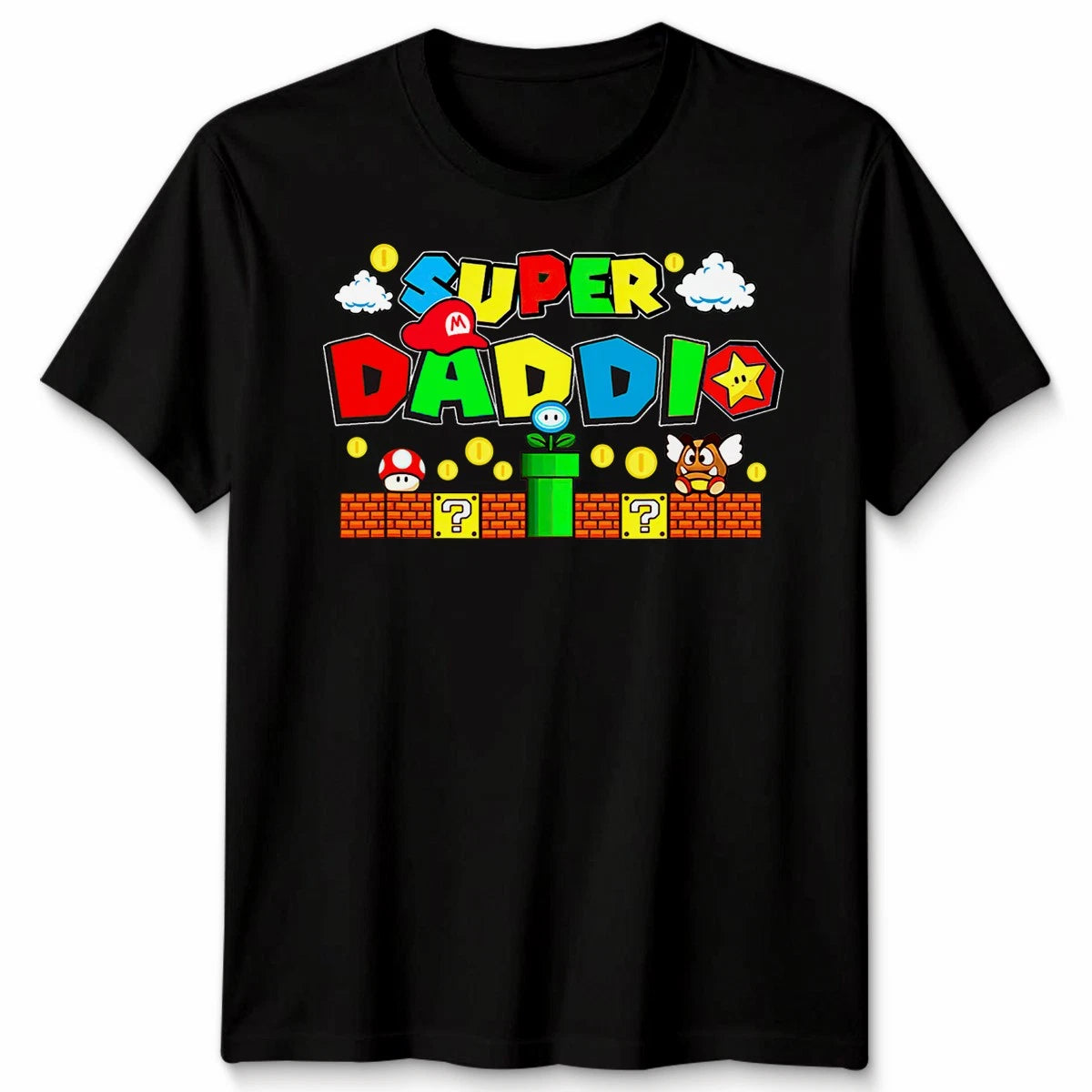 Super Daddio Tshirt Unisex Fathers Day Gift Gift For Dad Plus Size