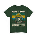 Only You Can Prevent Fascism Vintage Smokey The Resist Bear Unisex T-Shirt