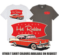 Vintage Style Classic Hot Rod T Shirt 56 Chevy C/O Steven Gibson S-5XL