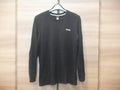 Diesel Long Sleeve T-Shirt Black Simple Logo S Japan