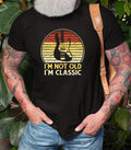 Bass Player T Shirt , I'M Not Old I'M Classic , Funny Guitar Retro vintage style