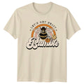 Let's Get Ready To Bumble Bee Nature T-Shirt, Retro Style Graphic Tee
