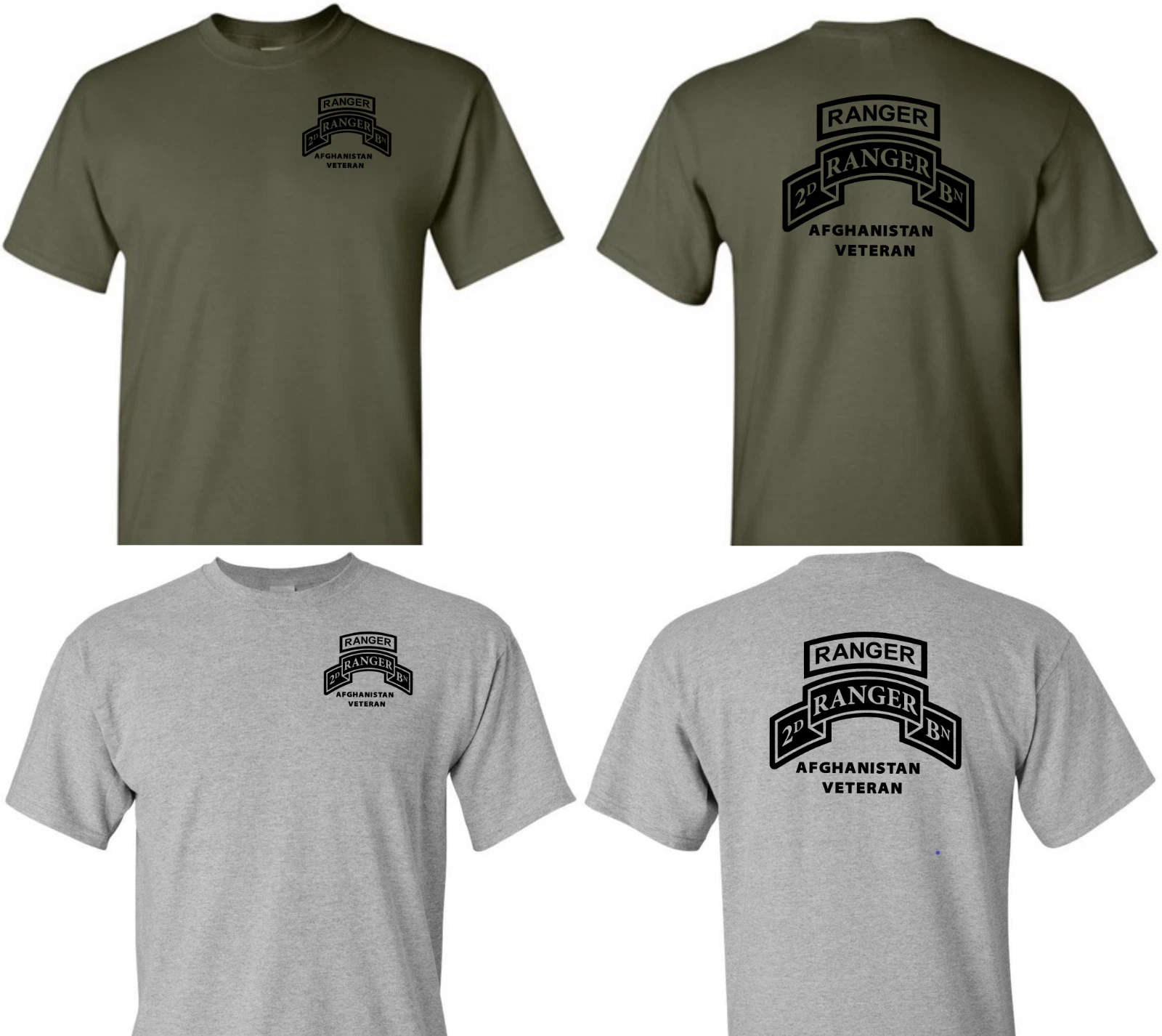 2nd Ranger Battalion Shirt, Army Ranger Custom Performance Shirt 75th Ranger Reg